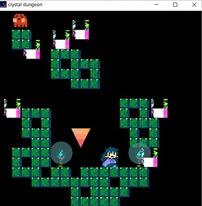 Glitch Dungeon Crystal gif showcasing the first pass at the glitch ...