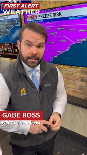 WECT's Gabe Ross says dangerous cold is on the horizon. Be sure to protect your people, pets, pipes, and plants ahead of the frigid temperatures. And, as always, stay up to date with the latest forecast using your WECT weather app. | WECT News