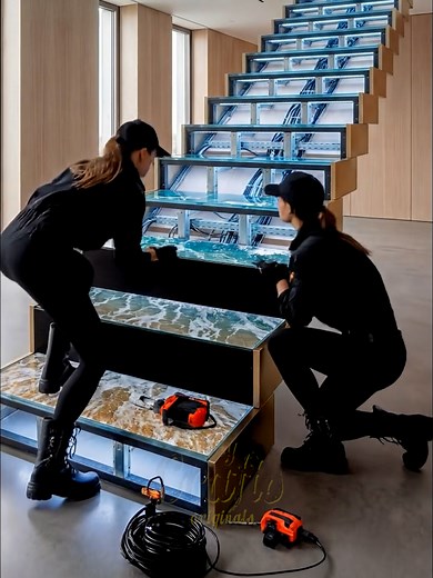 Integrated LED Staircase Installation