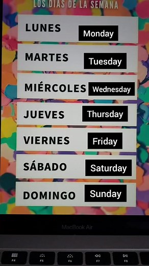 Learn the Days of the Week in Spanish