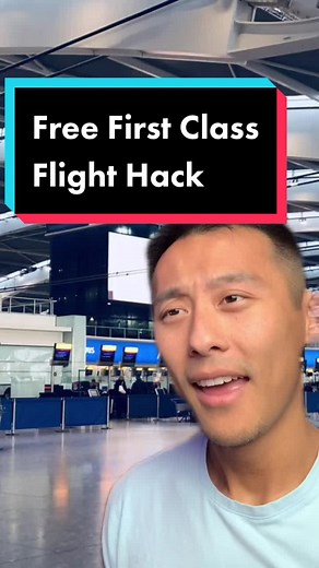 This is how you fly first class for free #travelhack #financetok #learnontiktok