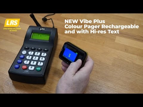 LRS New VIBE Plus Alphanumeric Pager 2026 | The New Standard
