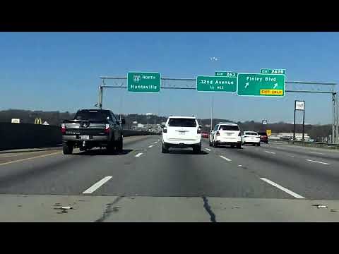 Interstate 65 - Alabama (Exits 258 to 265) northbound