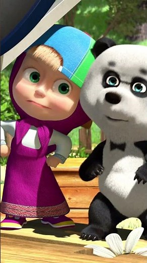 设置电视 📺 #Shorts #mashaandthebear #mashabearchinese #玛莎和熊 #masha #cartoon #动画 #玛莎和熊 #masha #chinese