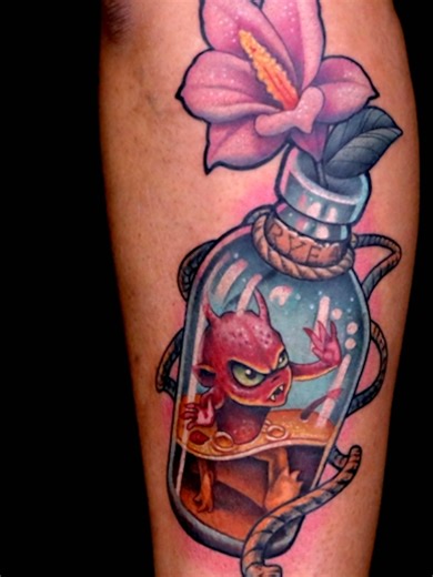 Crazy dimension 👾 #InkMaster #tattooideas #tattoo #artist #canada | tattoos