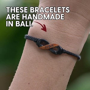Whose initials would you put on yours? Our handmade Custom Infinity bracelets are one-of-a-kind and 100% customizable! 💯 Choose your initials and that special someone who’s important to you and keep it with you always (x infinity!) 🥰 Grab yours today ➡️ wandererbracelets.com/pages/custom-infinity-bracelet | Wanderer Bracelets