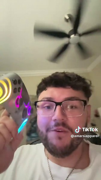 Anti stick drift ps5 controllers!! built-in LED lights and programmable buttons on the back for all gamers. This is a great Christmas gift for gamers!!! #gaming #gamers #ps5 #ps5controller