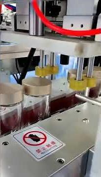 Automatic Tabletop capping machine for Glass bottles plastic caps linear capper line