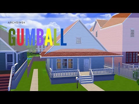 GUMBALL - WATTERSON´S HOUSE (Speedbuild) | CASA DOS WATTERSON | The Sims 4