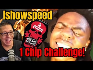 iShowSpeed One Chip Challenge 911 Call | Crazy Hot Chip Reaction