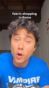 8.9K views · 85 reactions | fabric shopping in Rome!! | Joe Ando | Facebook