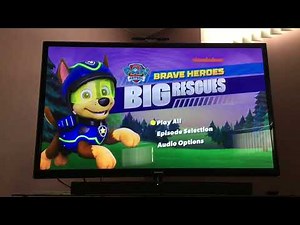 Opening to PAW Patrol Brave Heroes Big Rescues 2016 DVD (Walkerton copy)