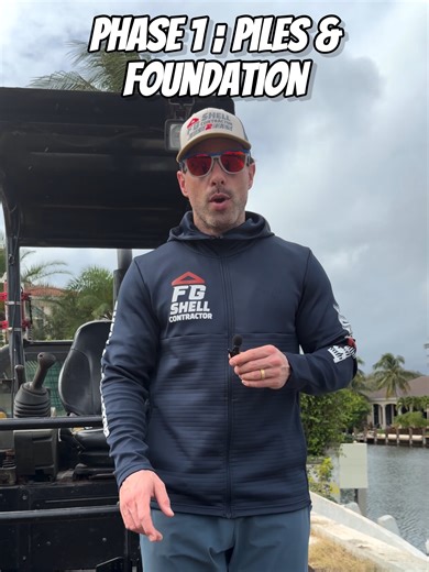 These Are Step 1 & 2 For Every Construction Build In Boca Raton, Florida. #construction #contractor #shellcontractor #westpalmbeach #mansions #FloridaBuilders