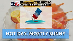 ABC-7 StormTrack Weather: Triple digit Tuesday, rain chances begin to climb