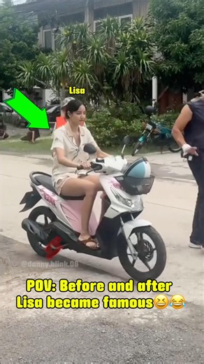 POV: Before and after Lisa became famous 😂 #lisa #blackpink