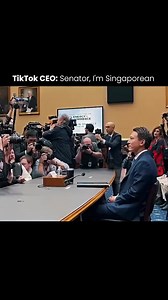 TikTok CEO Shou Chew Asked About Citizenship — “I’m Singaporean”
