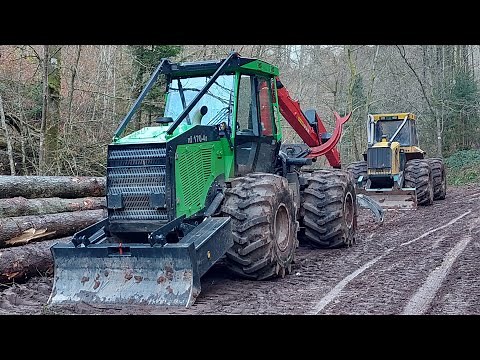 🌲Débusqueur/NOE 170-4R/HSM 904/Forstschlepper/DÉBARDAGE/Holzrücken🌲
