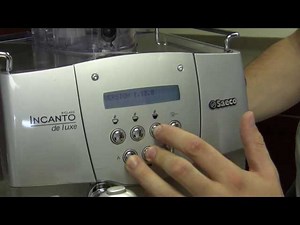 SCG Tech Tip: Saeco Incanto Deluxe Test Mode