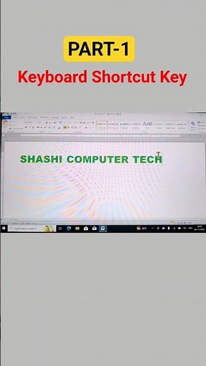 Keyboard Shortcut Trick | Part-1 | Copy | Paste #computer #tricks #keyboard