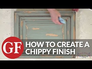 How To Create a Chippy Finish with Milk Paint | General Finishes