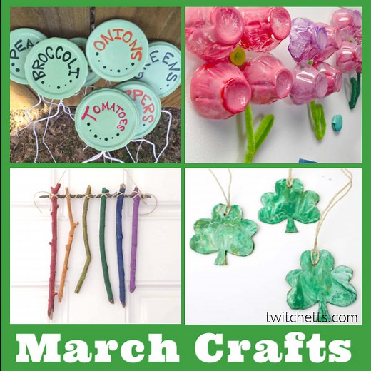 March Crafts for Kids