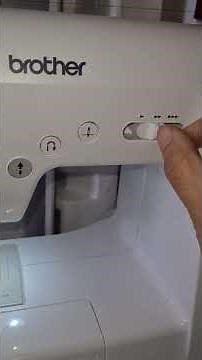 Brother fs60x computerized sewing machine use