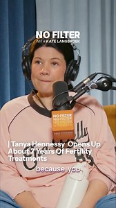 No Filter Podcast on Instagram: "In this conversation, Tanya Hennessy opens up about the heartbreak, the hope, and the quiet moments that tested her strength. She talks candidly about her battle with endometriosis, the challenges of infertility, and how she brought her audience along with her every step of the way, sharing the raw, real, sometimes messy journey.⁠ ⁠ Listen to ‘Tanya Hennessy’s Hard-Won Pregnancy Announcement’ on No Filter now.⁠ ⁠ #pregnancy #fertility #nofilter"