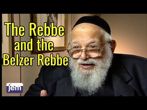 The Rebbe Meets The Belzer Rebbe In Berlin | Interview