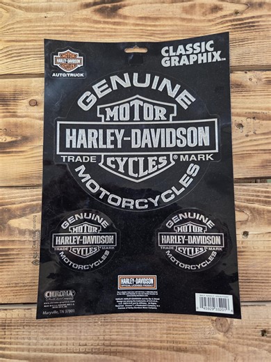 Harley Davidson Licensed 7" & 2 of 2.85" Decals • Motorcycle Auto Truck Trailer Stickers - Etsy