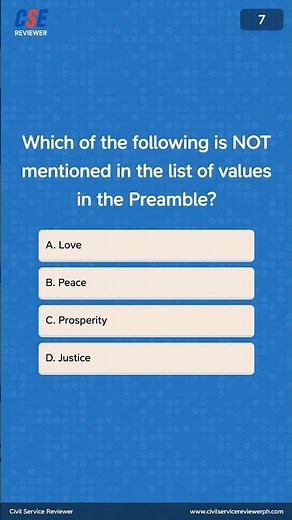 Civil Service Exam 2025 – General Information Practice | Daily CSE Drill