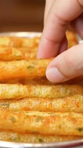 🧀🔥 Crispy Cheesy Snack Sticks (Ultra Addictive!)