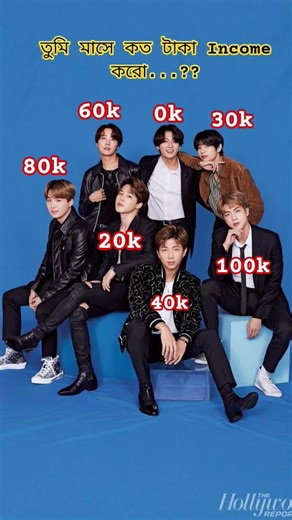 তুমি মাসে কত টাকা Income করো..? #bts #btsarmy #btsshorts #foryou #bangtan #fyp #ot7 #viral #shorts