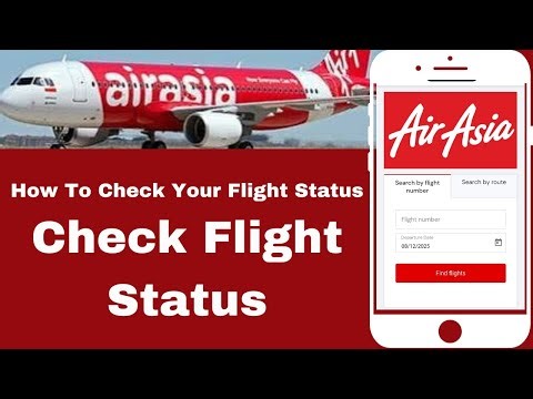 Air Asia Flight Status कैसे चेक करें? I AirAsia Flight Status Check I AirAsia Flight Tracking Live