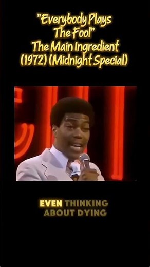 PER REQUEST🫶🏾 Everybody Plays the Fool The Main Ingredient 1972