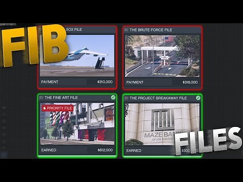 How to Complete All FIB Files FAST – GTA Online Guide!