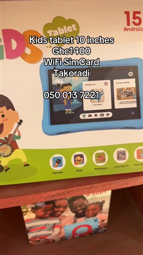 10-inch Kids Tablet with Sim Card for Sale in Ghana