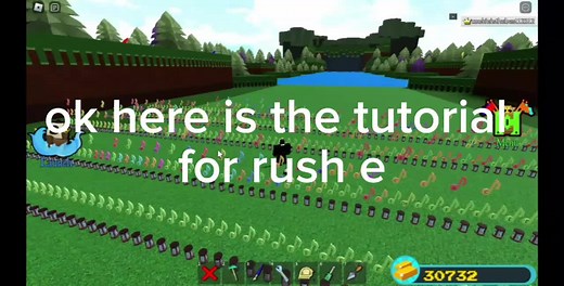 Tutorial: Rush E in Roblox