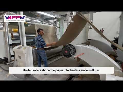 How 5-Ply Corrugated Boards Are Made | Full Production Line Overview