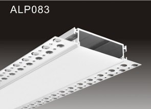 [Hot Item] Aluminum Alloy 60603 Anodized Aluminum LED Profile for Drywall Plaster Construction