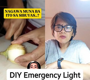 1.5M views · 6.7K reactions | DIY Emergency Light #DIY #Emergency #lifehacks #tips #hacks #fbreels | Lorena B. Ocampo | Facebook