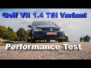VW Golf 7 1.4 TSI Variant 2017 Performance Test - Serie vs. Chiptuning