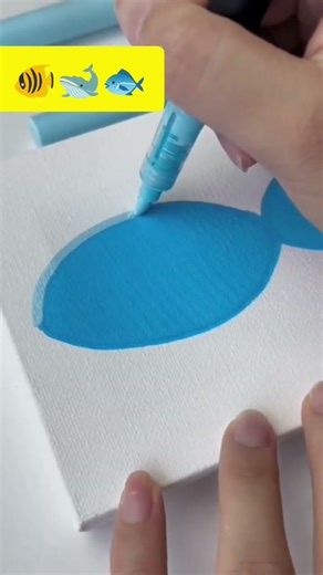 cute little fish 🐠🐋🐟 #cute #drawing #artscraft #colour