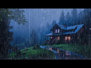 Super Heavy Rain To Sleep Immediately - Rain Sounds For Sleeping - Rainfall for Insomnia Relief