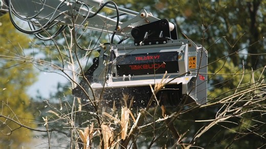 Clear the way with Takeuchi mulchers. Engineered to pair with Takeuchi excavators, these high-performance attachments turn overgrowth, brush, and small trees into manageable mulch with ease. Built tough for forestry, land clearing, and site prep, Takeuchi mulchers deliver powerful cutting performance, efficiency, and durability you can count on. Maximize the versatility of your excavator and tackle the toughest vegetation management jobs with precision and control. Check out our full line of mul