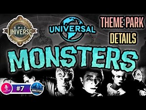 Universal Classic Monsters World (Rides & Opening Day Details) Epic Universe Theme Park Rumors