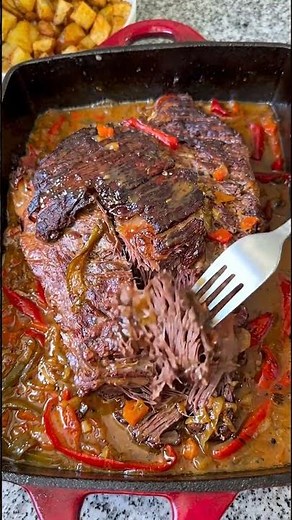 Beef Steak with Bell Peppers 🥩