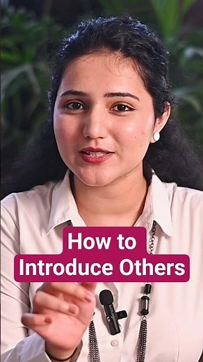 How to Introduce Others | How do you introduce two people WITHOUT being awkward? #introduction