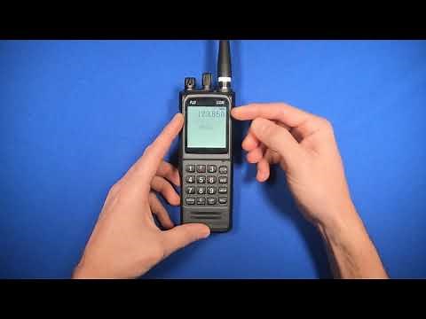 How to scan aviation frequencies with the PJ2 COM Radio