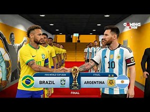 DLS 26 | WORLD CUP FINAL 🏆 BRAZIL vs ARGENTINA 🏆 DREAM LEAGUE SOCCER 2026