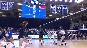 ⌛️Counting down the hours until our next game⌛️ Highlights 🆚 Santa Clara | BYU Women's Volleyball
